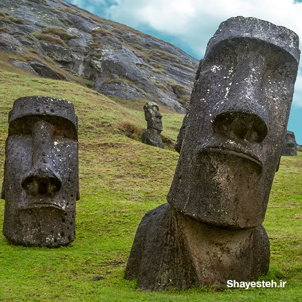 What destroyed the civilisation of Easter Island?